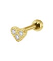 Heart Helix Ear Piercing TIP-3390